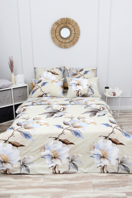 Пододеяльник поплин Кристи песочный