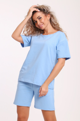 Костюм 13281 голубой