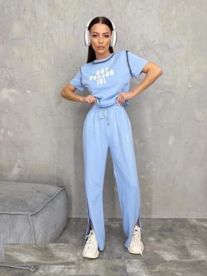 Костюм 60127 голубой